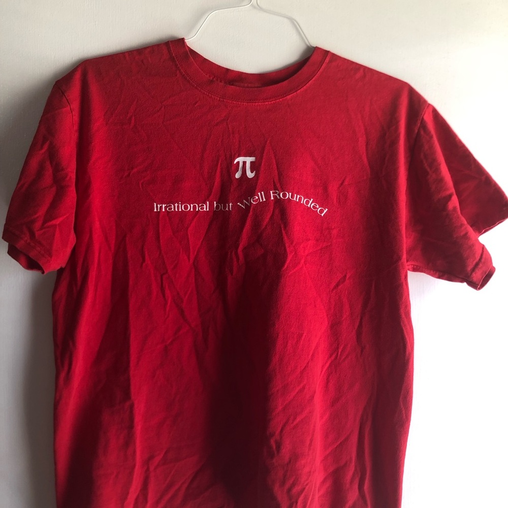 Irrational but well rounded Pi Math shirt